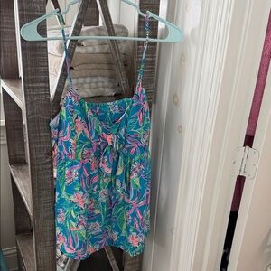 Lilly Pulitzer Tropical Floral Kids One Piece